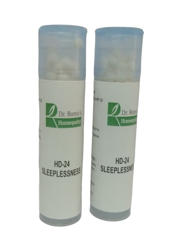 Dr Roma's HD-24 Sleeplessness (2 Bottles of 2 Dram)