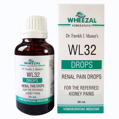 Wheezal WL-32 Renal Pain Drops (30 ml)