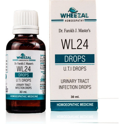 Wheezal WL-24 UTI Drops (30 ml)