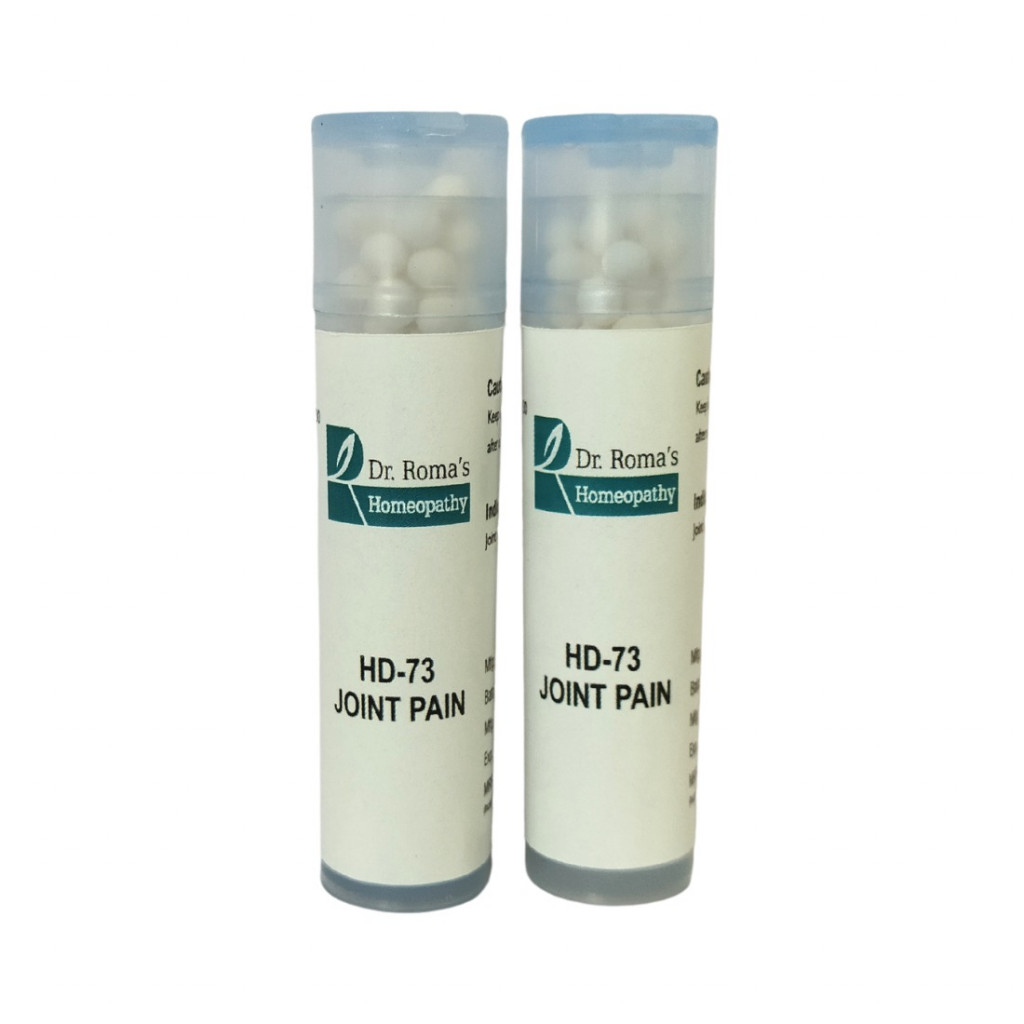 Dr Roma's Homeopathy HD-73 Joint Pain (2 Bottles of 2 Dram)