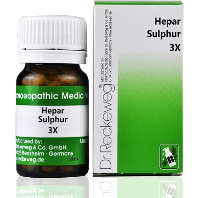 Dr. Reckeweg Hepar Sulphur3X (20 gm)