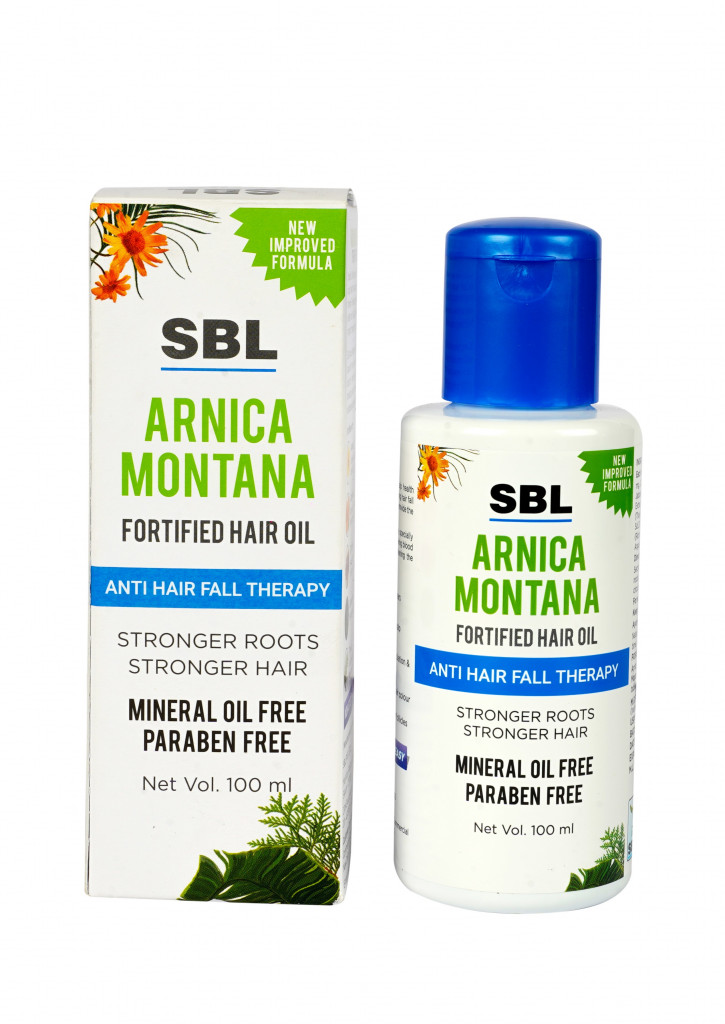 SBL Arnica Montana Fortified Hair Oil (Mineral Oil Free) (200 ml)