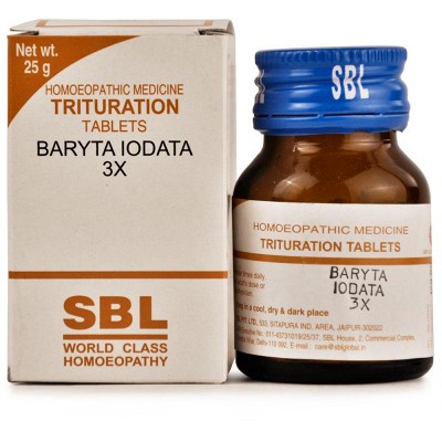 SBL Baryta Iodatum 3X (25 gm)