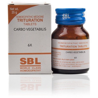 SBL Carbo Vegetabilis 6X (25 gm)