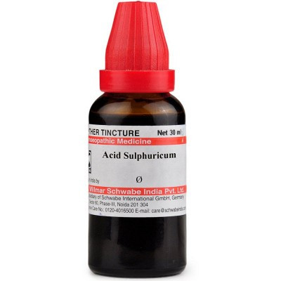 Willmar Schwabe India Acid Sulphuricum 1X (Q) (30 ml)