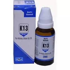 Kent Pharmaceuticals K13 (Kidney  Stone & UTI) Drops (30 ml)