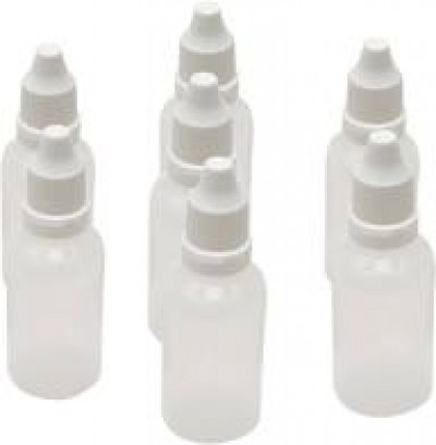  Homoeopathic 10ml Sealed Liquid Dropper Bottles with Cap and Inner Droper (100 Pcs)