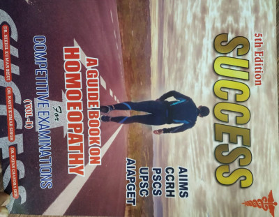  Success A Guidebook On Homoeopathy For Competitive Examinations 